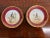 Red Pair, French Signed Charles Pillivuyt Opposing Napoleonic Horseback Plates 9.5" C. 1870 For Sale - Image 8 of 8