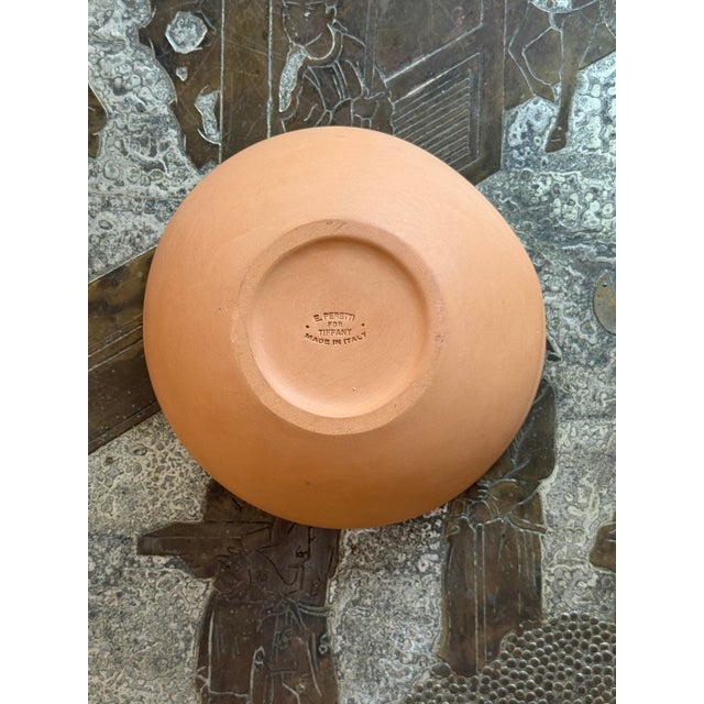Elsa Peretti & Tiffany & Co. Elsa Peretti for Tiffany & Co Terracotta Bowl For Sale - Image 4 of 7