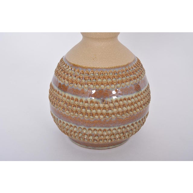 Mid-Century Modern Danish Model 3038 Ceramic Table Lamps by Soholm from Søholm, 1960s, Set of 2 For Sale - Image 4 of 12