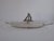Art Deco Pressed Glass Divided Serving Dish with Alpaca Handle, 1930 For Sale - Image 6 of 18