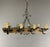 Rustic Hanging Decoration in Wood and Metal For Sale - Image 5 of 5