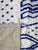 White and Blue Azilal Rug - 9.8 X 6.3 Ft For Sale - Image 4 of 8