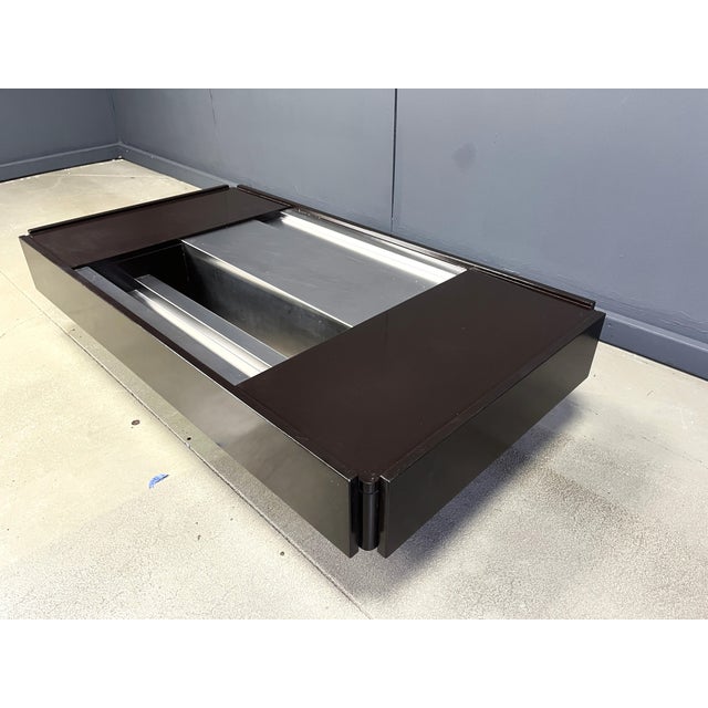 Metal Italian Bar Coffee Table, 1970s For Sale - Image 7 of 9
