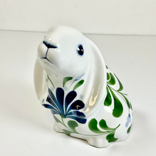 Late 20th C Vintage Hollywood Regency Boho Chic Dansk Bunny Figurine - Easter For Sale - Image 6 of 18
