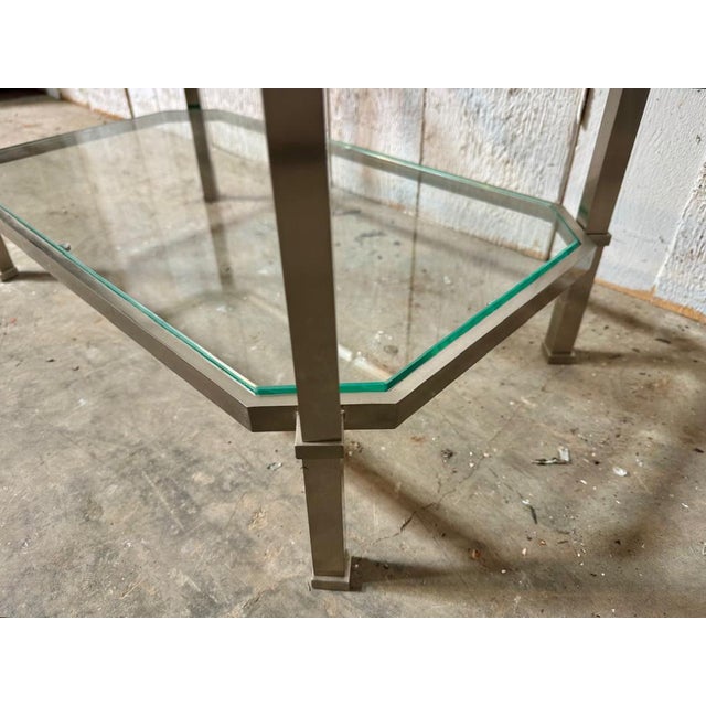 Mid-Century Chrome Occasional Table, 1965 For Sale - Image 9 of 18