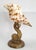 Metal Seashell Shell Sculpture Specimen on Antique Koi Fish For Sale - Image 7 of 10