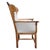 Wood Pair of Vintage French Wingback Chairs For Sale - Image 7 of 13