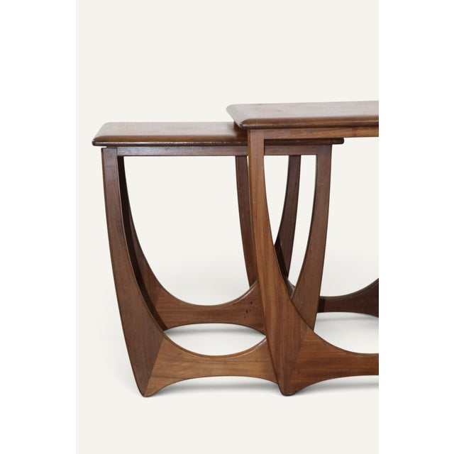 Vintage Teak Nesting Tables from G-Plan, 1960s, Set of 3 For Sale - Image 10 of 18