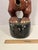 Vintage Bali Tribal Figural Carved Wooden Fertility Slit Drum Red Painted 38”h For Sale - Image 10 of 10