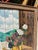Wood 1970s Framed Wooden Floral Painting, Signed by Artist For Sale - Image 7 of 7