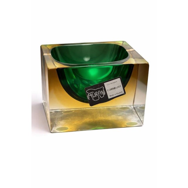 Glass Vintage Murano Sommerso Glass Bowls by Flavio Poli for Seguso, Italy, 1950s, Set of 3 For Sale - Image 7 of 9