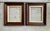 Gorgeous set of handmade wood frames that are over 100 years old. I believe they are a mix of woods but mostly walnut....
