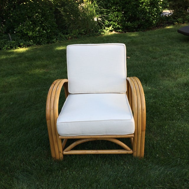 MidCentury Bamboo Club Chairs Chairish