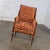 French Late 19th to Early 20th Century French Louis XVI Bergere Chair Directoire Style Brunschwig & Fils Fabric For Sale - Image 3 of 18