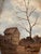 Ralph Lauren Vintage 1982 Signed Oil Landscape on Natural Wood For Sale - Image 4 of 15