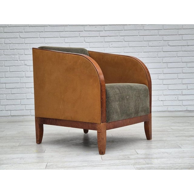 Art Deco Scandinavian Lounge Chair, 1970s For Sale - Image 10 of 18