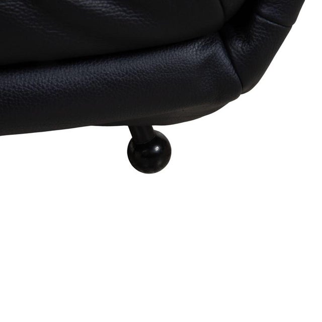 BMP 418 2-Seater Sofa in Blue Leather from Rolf Benz For Sale - Image 9 of 16