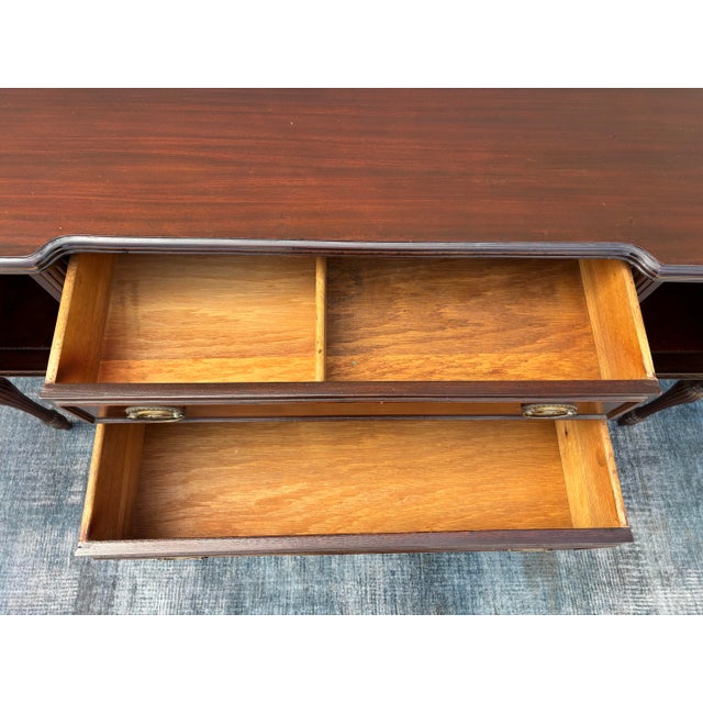 Antique Hepplewhite or Federal Style Mahogany Sideboard Buffet For Sale - Image 9 of 12