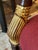 1950s Empire Style Walnut & Upholstered Armchair For Sale - Image 5 of 9