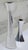 Nambe 1960s Mid-Century Modern Nambé Aluminum Candlestick Pair – Sculptural Tri-Corner Candle Holders For Sale - Image 4 of 11