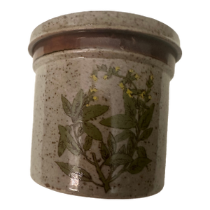 Vintage 1970s Takahashi Stoneware Piece With Lid
