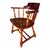 1950s Timeless Charm: Pair of Vintage Mid-Century Maple Captain's Chairs For Sale - Image 5 of 10
