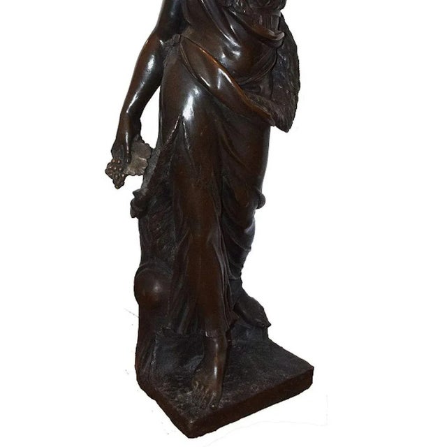 Follower of Bacchus - Bronze Sculpture by Unknown Italian Artist Late 1800 Late 1800 For Sale - Image 3 of 5