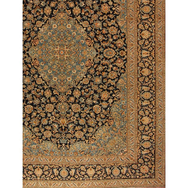 Middle Eastern Hand-Knotted Rug For Sale - Image 3 of 10