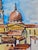 Original watercolor on paper by Henry Emil Salloch, also known as Heinz Emil Salloch, the German-born American artist and...