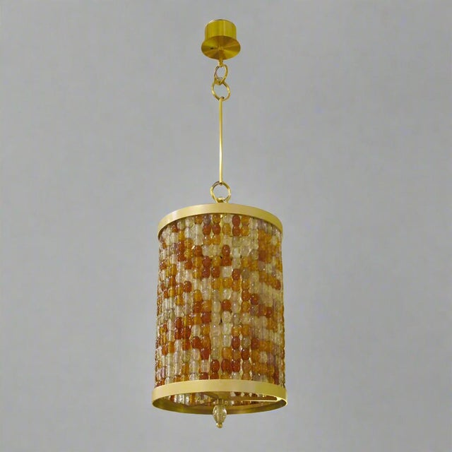 Metal Contemporary Modernist Lantern By Roland Wolff Germany For Sale - Image 7 of 8