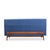 Jens Risom Mid Century Walnut Loveseat Sofa For Sale In Chicago - Image 6 of 9