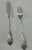 James Dixon & Sons 1980s Silver 12 Pair Fish Eaters, 12 Fish Forks & 12 Fish Knives, Lily - 24 pcs For Sale - Image 4 of 14