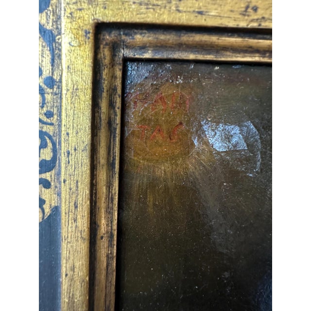 Charitas, 1800s, Oil on Canvas, Framed For Sale - Image 6 of 10