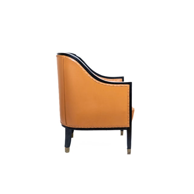 Wood Vintage Art Nouveau Armchair, Austria For Sale - Image 7 of 14