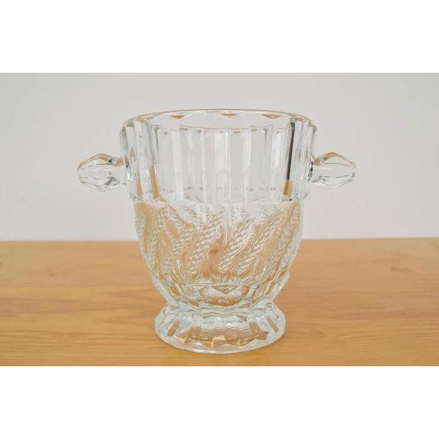 Mid-Century Glass Vase from Bohemia, 1960s For Sale - Image 3 of 12