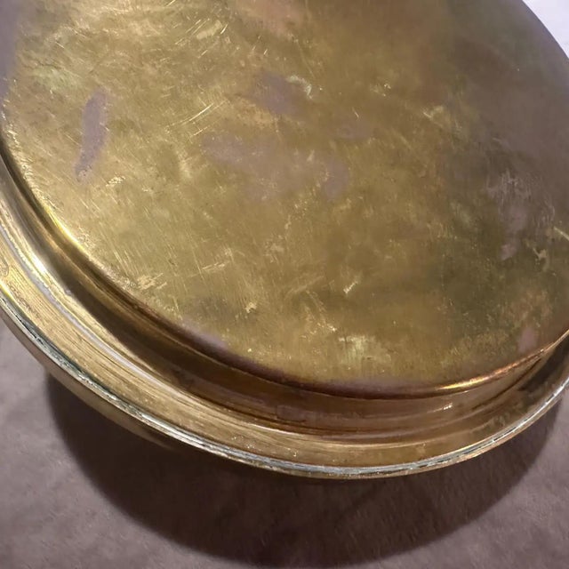1960s Mid-Century Modern Brass Ice Bucket, Italian Design For Sale - Image 11 of 12