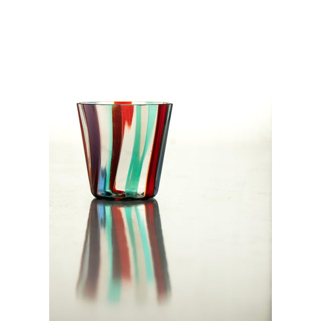Tequila Glasses in Murano Glass by Mariana Iskra, Set of 6 For Sale - Image 13 of 14