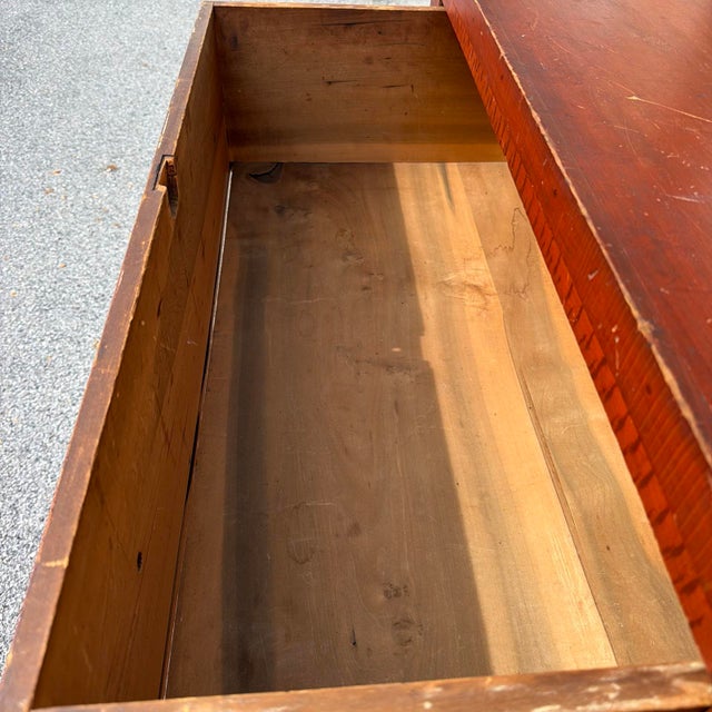 Antique Pennsylvania Grain-Painted Empire Chest of Drawers, Circa 1850s For Sale - Image 14 of 18