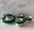 Mid 20th Century Mid 20th Century Set of 4 Shenango Pottery Espresso Cups and Saucers - 8 pcs For Sale - Image 5 of 10