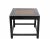 This simple and elegant vintage square Asian table was hand made and distressed. The small size makes it perfect for use...