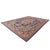 Persian Antique Persian Tabriz Wool 10X13 Navy, Rose, Rust & Ivory Handmade Area Rug #1140102 For Sale - Image 3 of 9
