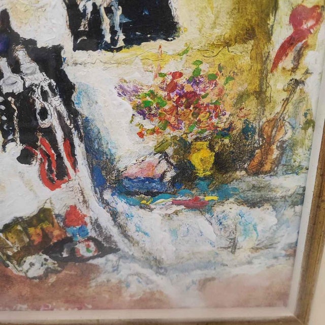 Walter Piacesi, Untitled, 2017, Oil on Panel, Framed For Sale - Image 3 of 11