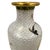 Antique White Mid-20th Century Hand-Crafted Vintage Chinese Cloisonne Vase - Peony Blossoms For Sale - Image 8 of 13