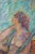 Modern Sirio Pellegrini, Earthly Paradise, Oil Painting, 1960s For Sale - Image 3 of 5