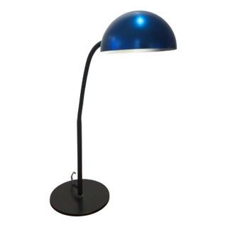 Postmodern Adjustable Blue Desk Lamp by Conran for Habitat, 1983 For Sale