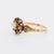Late 19th Century Neo-Renaissance Ring in 18 Carat Gold, Enamel and Diamond, Size 8 For Sale - Image 5 of 5