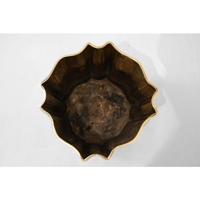 Vintage Champagne Bucket in Brass, 1920s For Sale - Image 3 of 5
