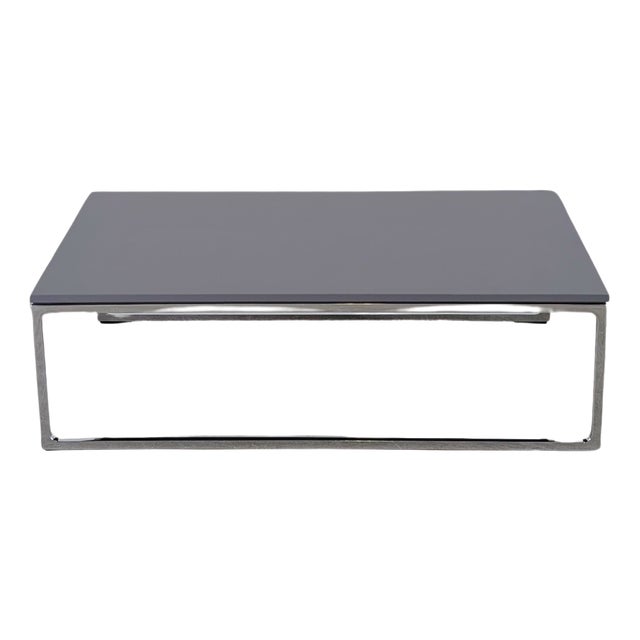 MDF and Chrome-Plated Mell Coffee Table from Cor For Sale