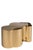 The New Kate Free Form Coffee Table in Gold With Acrylic Top For Sale In Los Angeles - Image 6 of 8