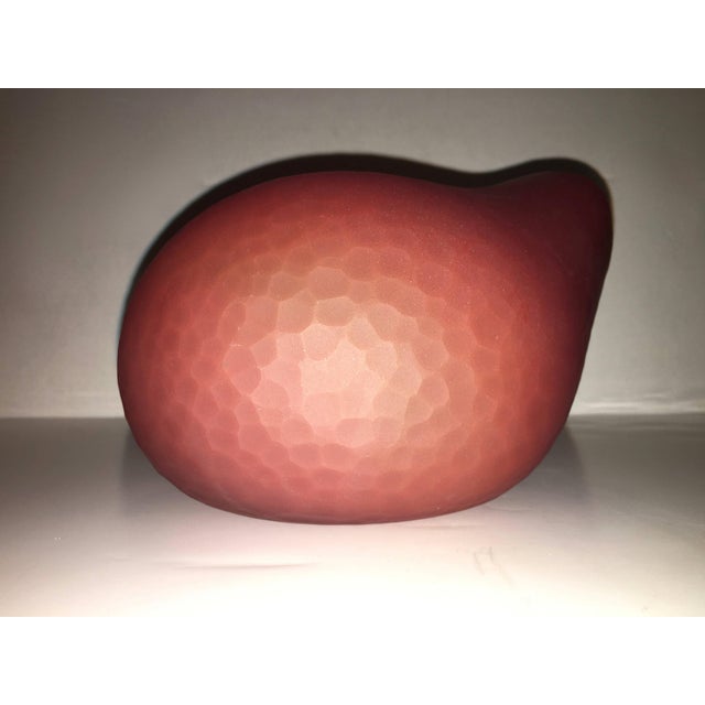 Postmodern Thomas Blank, Masterpiece Swiss Contemporary Blown Faceted Cut Glass Sculpture Vase, 2001 For Sale - Image 3 of 9